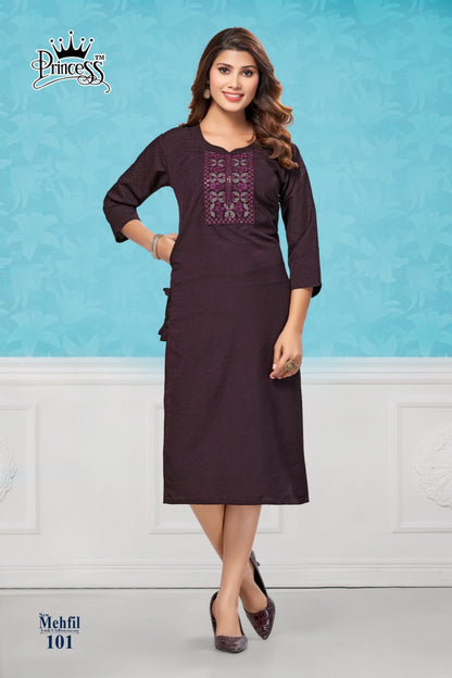 Mehfil Princess Creation Bombay Kurti With Pocket Exporter Ahmedabad