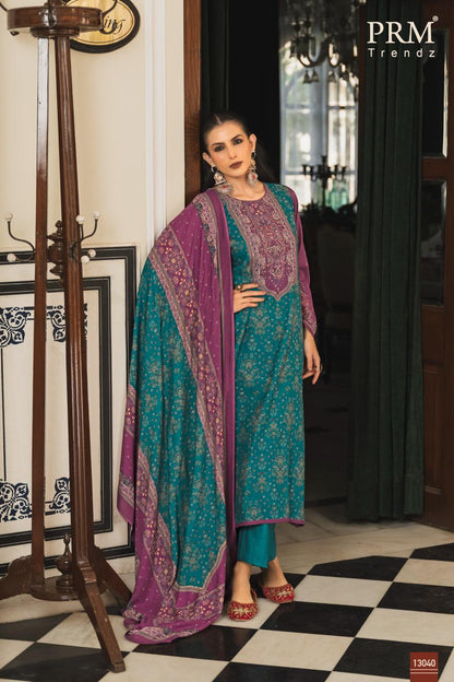 Mehfil Prm Trendz Viscose Pant Style Suits Wholesale