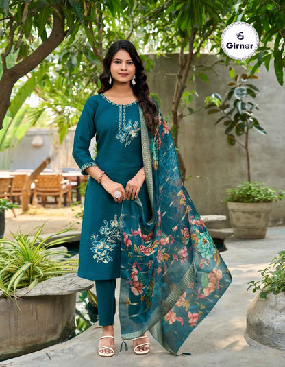 Mehjabin Vol 1 Girnar Vertican Readymade Pant Style Suits Wholesale