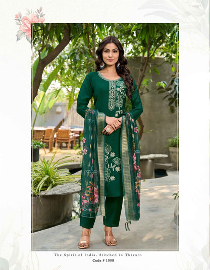 Mehjabin Vol 1 Girnar Vertican Readymade Pant Style Suits Wholesale