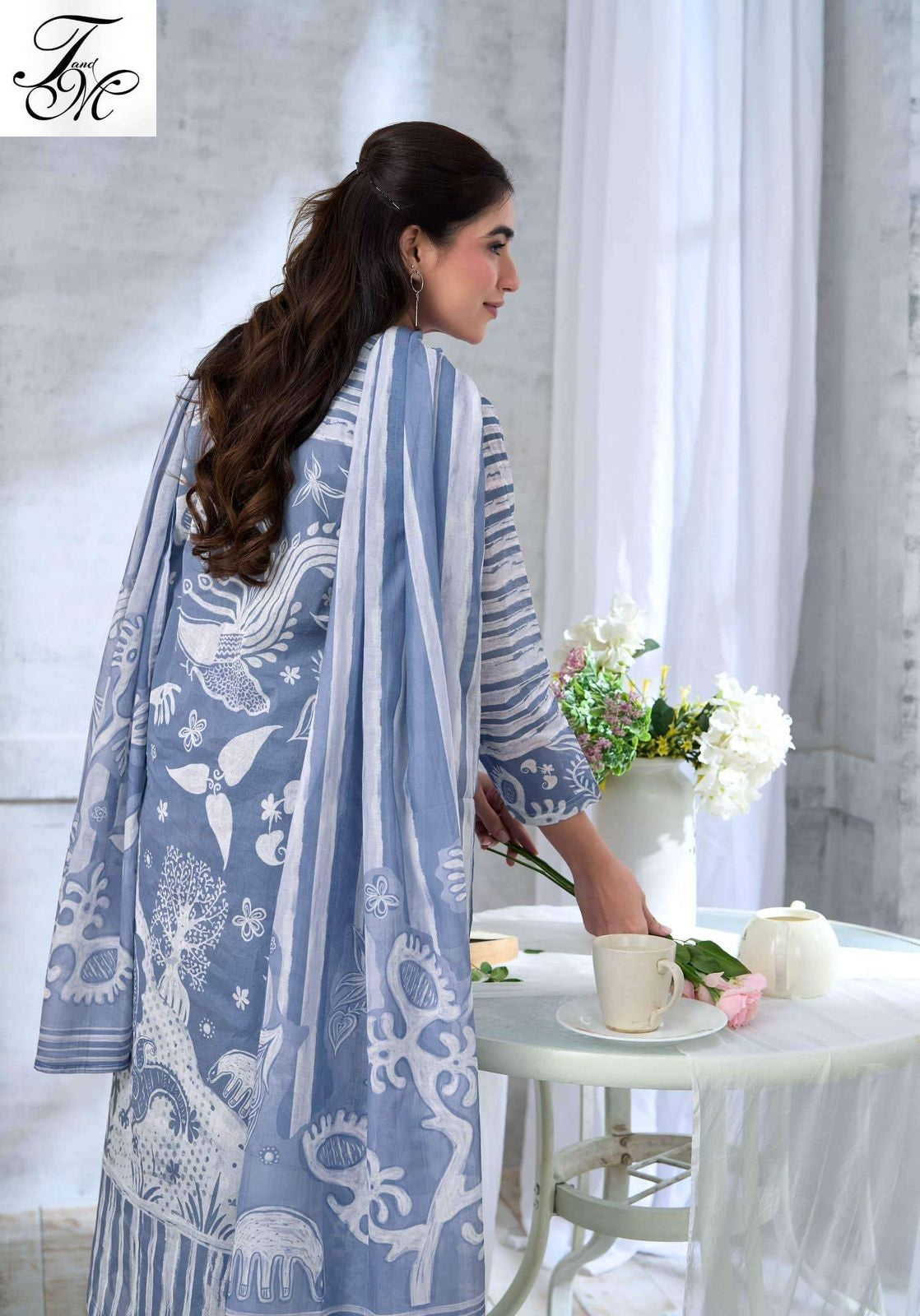 Mehka Safar Tm Organdy Plazzo Style Suits Manufacturer India