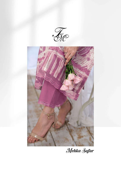 Mehka Safar Tm Organdy Plazzo Style Suits Manufacturer India