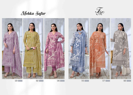 Mehka Safar Tm Organdy Plazzo Style Suits Manufacturer India