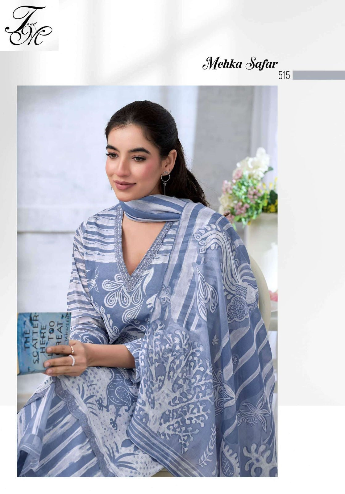 Mehka Safar Tm Organdy Plazzo Style Suits Manufacturer India