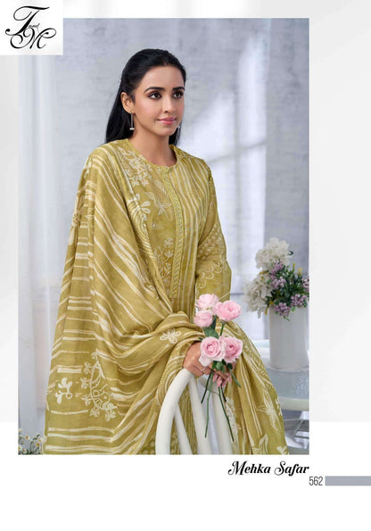 Mehka Safar Tm Organdy Plazzo Style Suits Manufacturer India