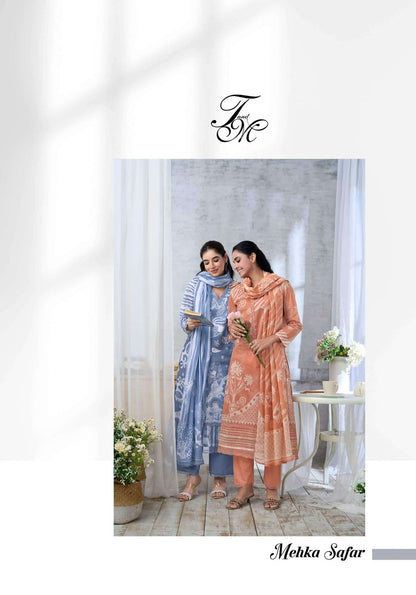 Mehka Safar Tm Organdy Plazzo Style Suits Manufacturer India