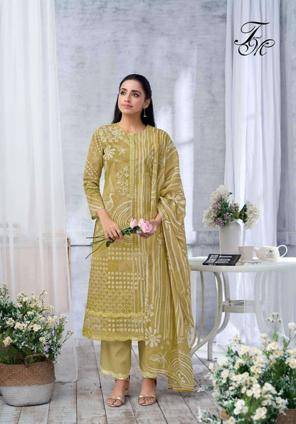 Mehka Safar Tm Organdy Plazzo Style Suits Manufacturer India