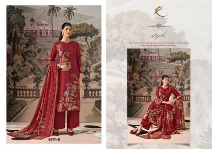 Mehmaan Nawazi Rakhi Fashion Bemberg Pant Style Suits Wholesaler
