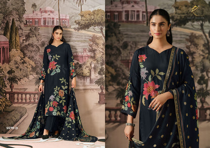 Mehmaan Nawazi Rakhi Fashion Bemberg Pant Style Suits Wholesaler