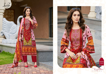 Mehnaaz Levisha Cambric Cotton Karachi Salwar Suits Wholesale Rate