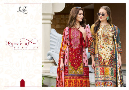 Mehnaaz Levisha Cambric Cotton Karachi Salwar Suits Wholesale Rate