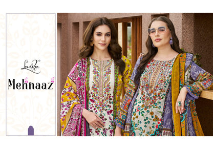 Mehnaaz Levisha Cambric Cotton Karachi Salwar Suits Wholesale Rate