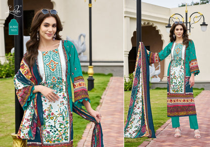 Mehnaaz Levisha Cambric Cotton Karachi Salwar Suits Wholesale Rate