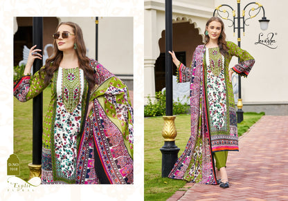 Mehnaaz Levisha Cambric Cotton Karachi Salwar Suits Wholesale Rate