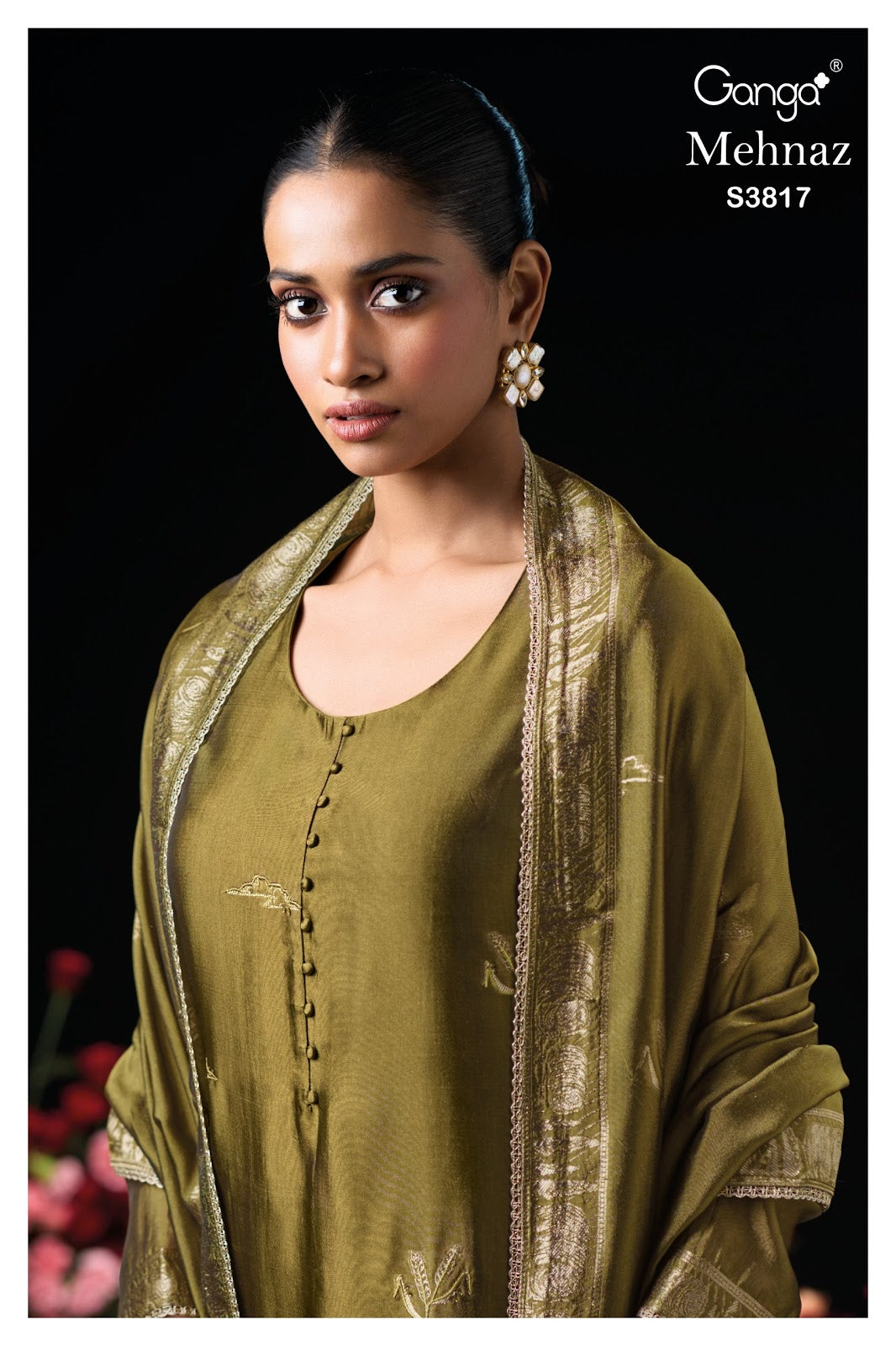 Mehnaz 3817 Ganga Premium Viscose Plazzo Style Suits Wholesaler Gujarat