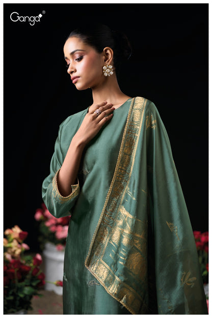 Mehnaz 3817 Ganga Premium Viscose Plazzo Style Suits Wholesaler Gujarat