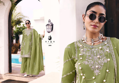 Mehnoor Aiqa Tissue Silk Pakistani Salwar Suits Supplier India