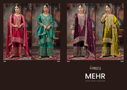 Mehr Ibiza Viscose Velvet Suits Exporter Ahmedabad
