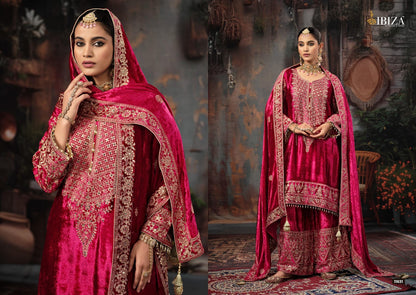 Mehr Ibiza Viscose Velvet Suits Exporter Ahmedabad