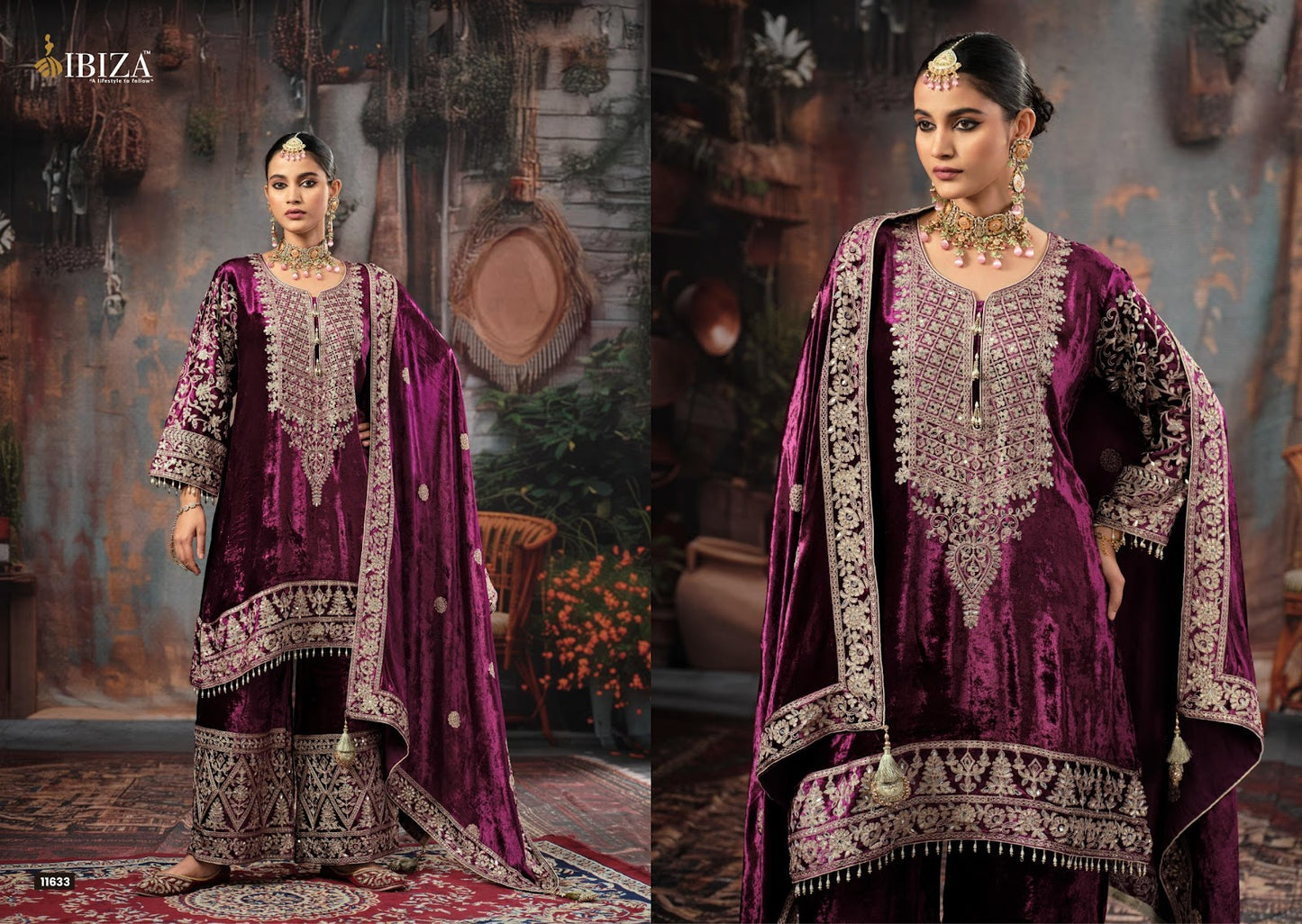 Mehr Ibiza Viscose Velvet Suits Exporter Ahmedabad