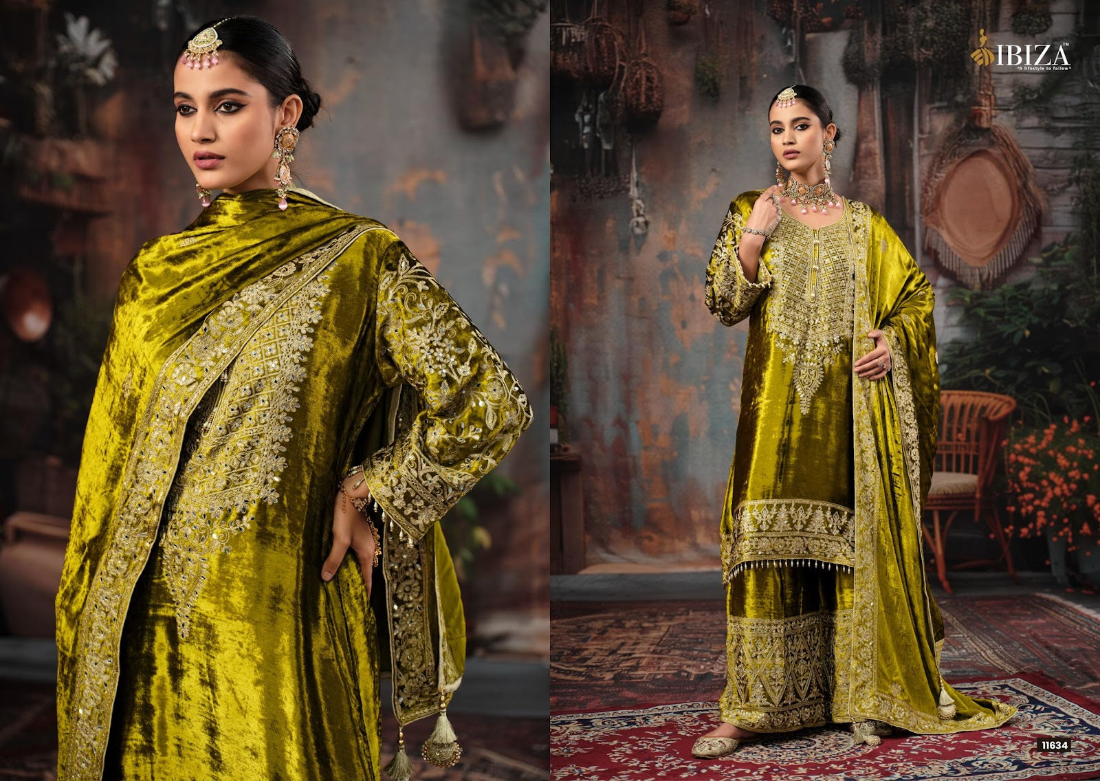 Mehr Ibiza Viscose Velvet Suits Exporter Ahmedabad