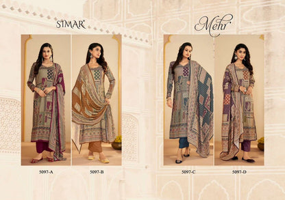 Mehr Simar Pashmina Suits Supplier India