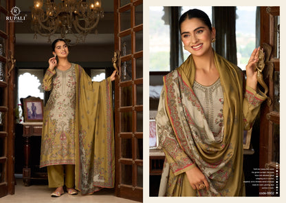 Mehra Rupali Viscose Muslin Pant Style Suits Exporter