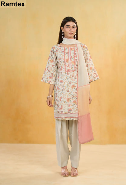 Mehraab Ramtex Cambric Cotton Pant Style Suits Exporter Ahmedabad