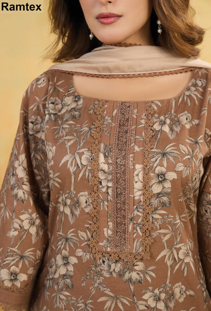 Mehraab Ramtex Cambric Cotton Pant Style Suits Exporter Ahmedabad