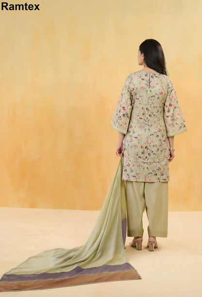 Mehraab Ramtex Cambric Cotton Pant Style Suits Exporter Ahmedabad