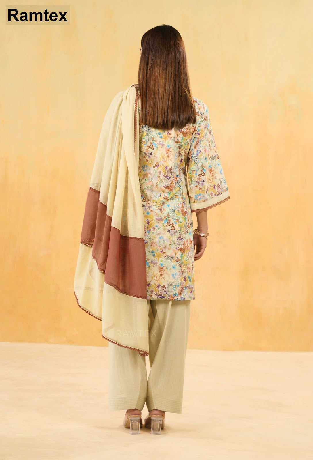 Mehraab Ramtex Cambric Cotton Pant Style Suits Exporter Ahmedabad