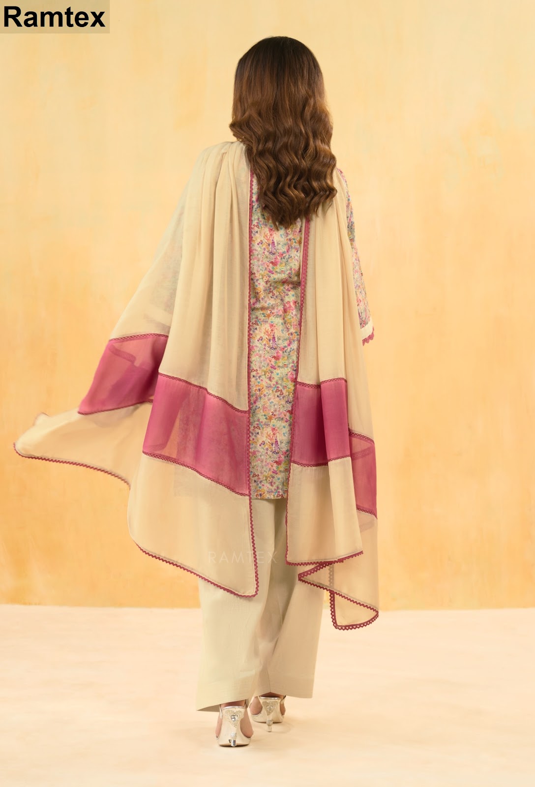 Mehraab Ramtex Cambric Cotton Pant Style Suits Exporter Ahmedabad