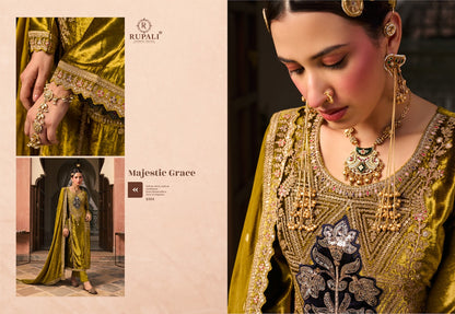 Mehraab Rupali Viscose Velvet Suits Wholesale Rate