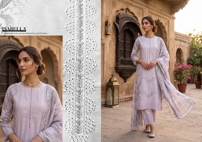 Mehraal Yes Fab Isabella Lawn Pakistani Salwar Suits Supplier India
