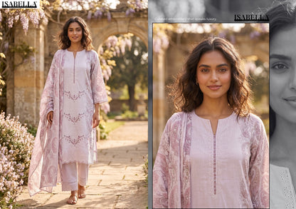 Mehraal Yes Fab Isabella Lawn Pakistani Salwar Suits Supplier India