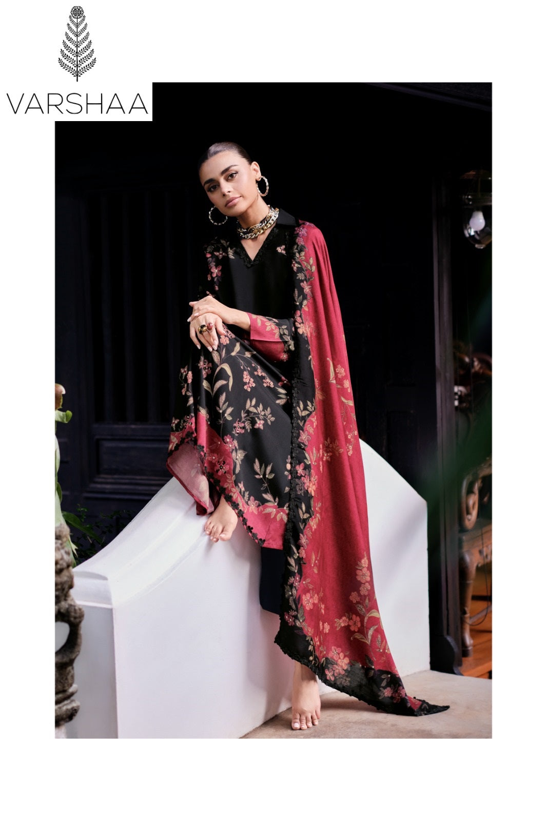 Mehraaz Varshaa Viscose Muslin Pakistani Salwar Suits Wholesaler Ahmedabad