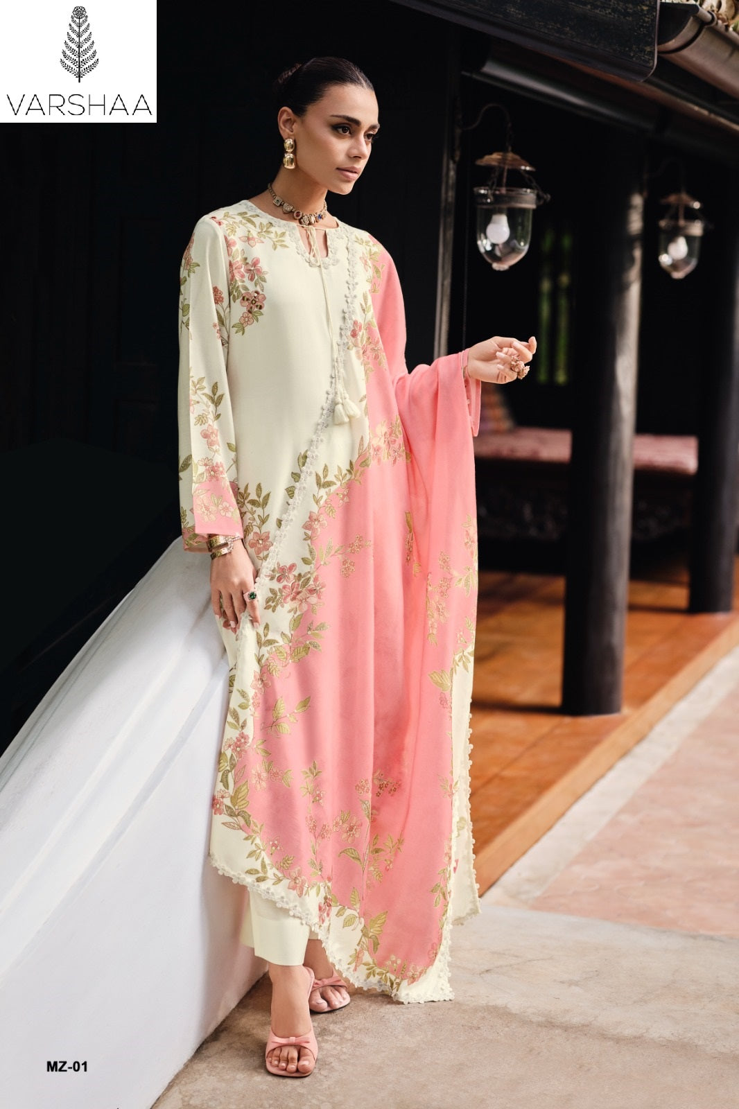Mehraaz Varshaa Viscose Muslin Pakistani Salwar Suits Wholesaler Ahmedabad