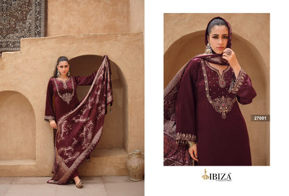 Mehran Ibiza Viscose Velvet Suits Supplier India