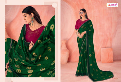 Mehreen Ayaan Value Chiffon Sarees Manufacturer India