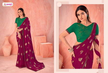 Mehreen Ayaan Value Chiffon Sarees Manufacturer India