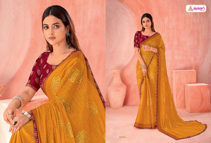 Mehreen Ayaan Value Chiffon Sarees Manufacturer India