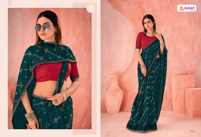 Mehreen Ayaan Value Chiffon Sarees Manufacturer India