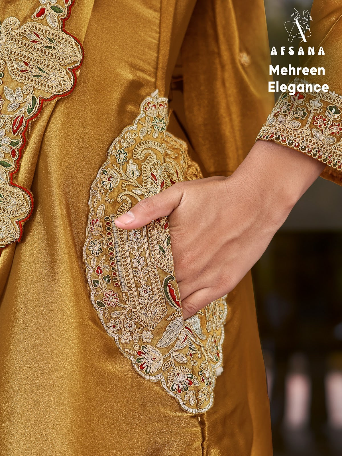 Mehreen Elegance Afsana Silk Pakistani Readymade Suits Wholesale Price