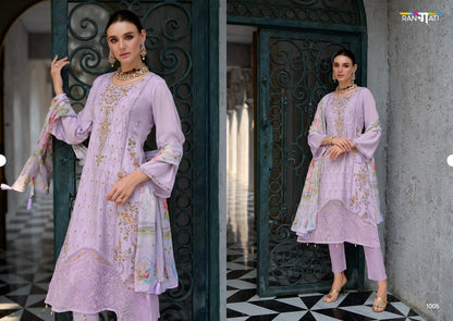 Mehreen Rangati Prints Bemberg Pant Style Suits Manufacturer Ahmedabad