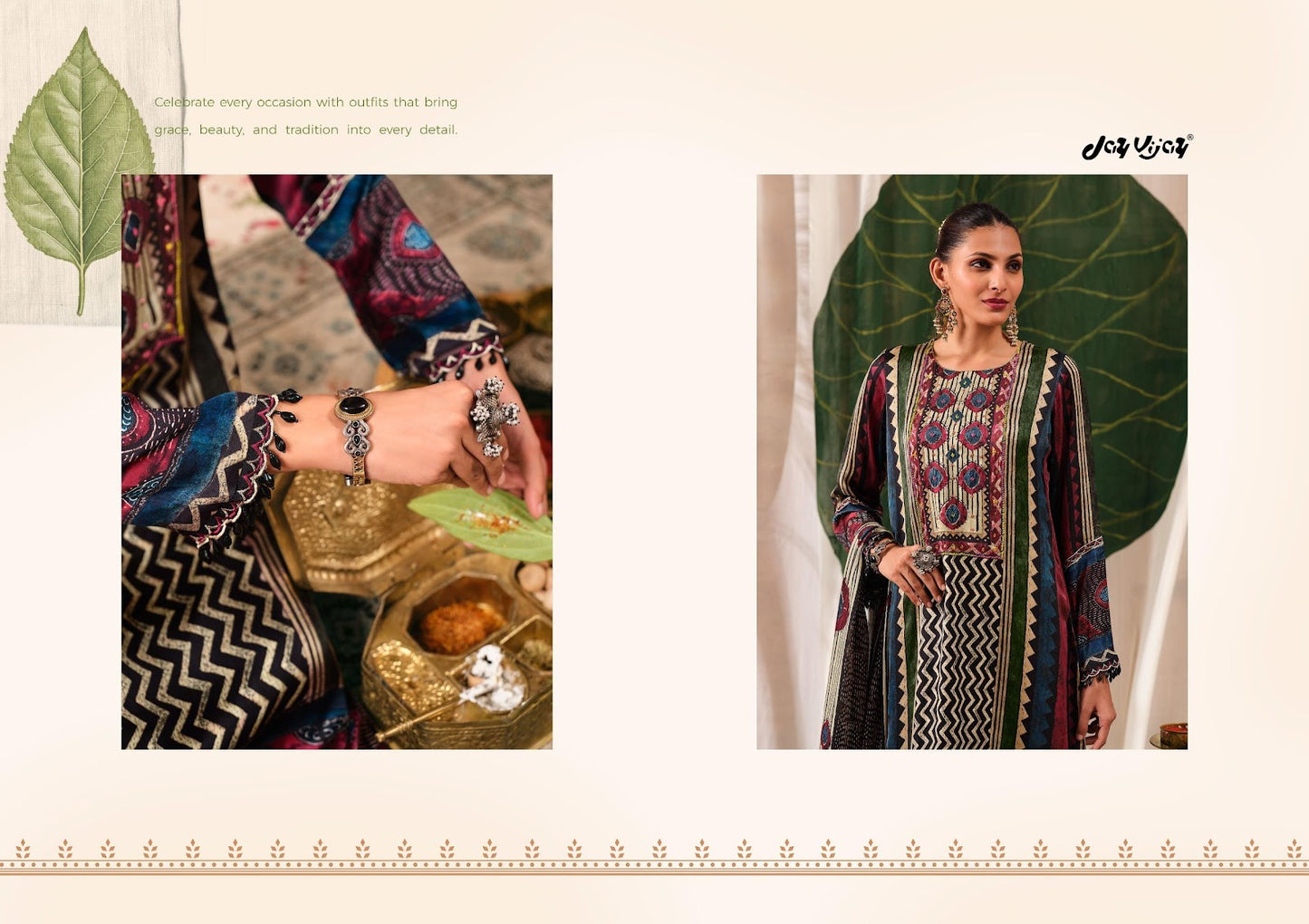 Mehroom Jay Vijay Satin Pant Style Suits Wholesaler Gujarat