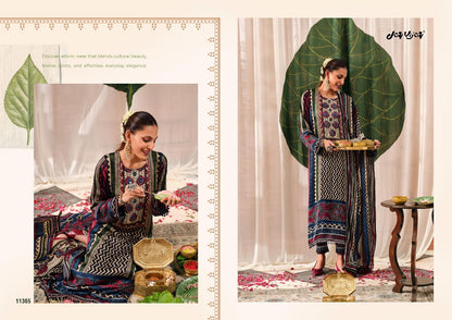 Mehroom Jay Vijay Satin Pant Style Suits Wholesaler Gujarat