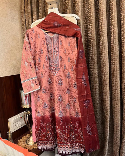 Mehroz Luxury Cotton Collection Vol 7 Tawakkal Fabrics Karachi Readymade Suits Manufacturer India