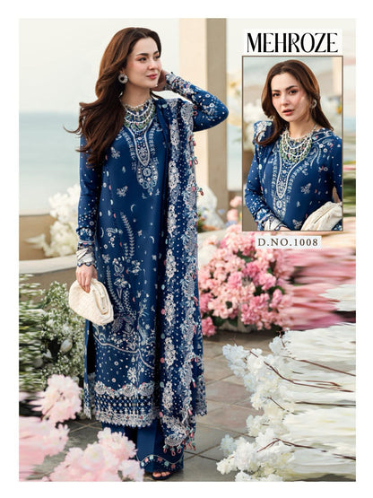 Mehroze Vol 1 Bin Ilyas Pure Cotton Karachi Salwar Suits Wholesale Price
