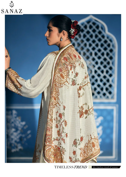 Mehrunisha Sanaz Viscose Muslin Pakistani Salwar Suits Supplier