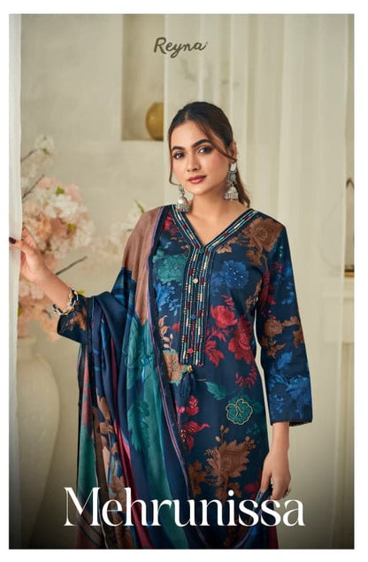 Mehrunissa Reyna Silk Salwar Suits Exporter